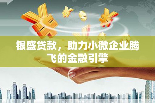 浦口银盛贷款，助力小微企业腾飞的金融引擎