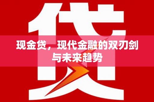 浦口现金贷，现代金融的双刃剑与未来趋势