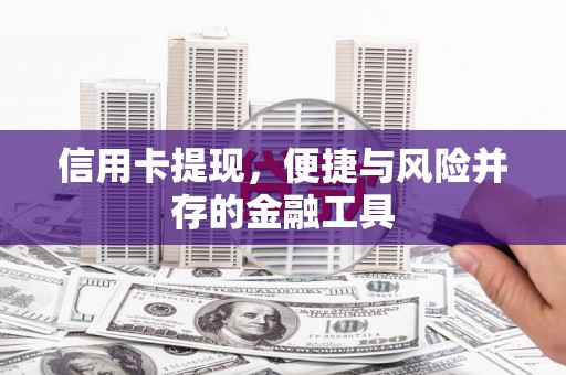 浦口信用卡提现，便捷与风险并存的金融工具
