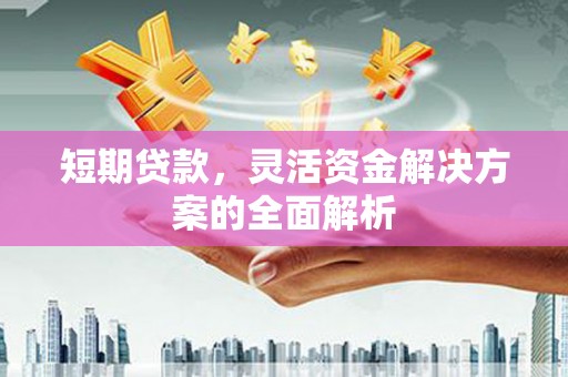 浦口短期贷款，灵活资金解决方案的全面解析