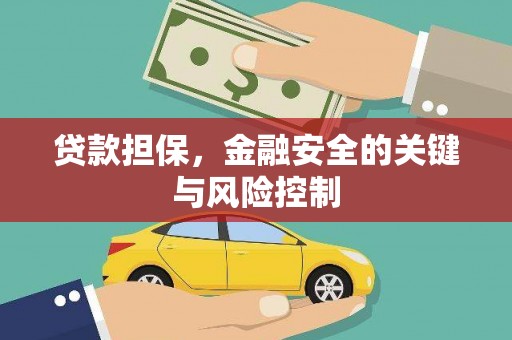 浦口贷款担保，金融安全的关键与风险控制